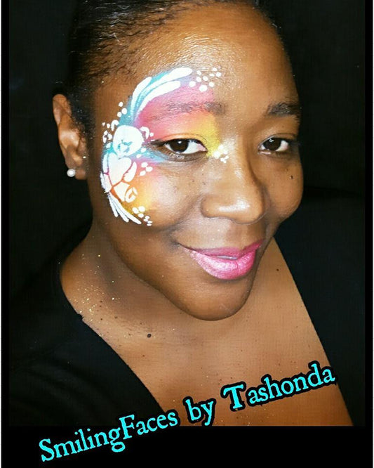 Teddy Bear Pink Power Stencil - Silly Farm Supplies