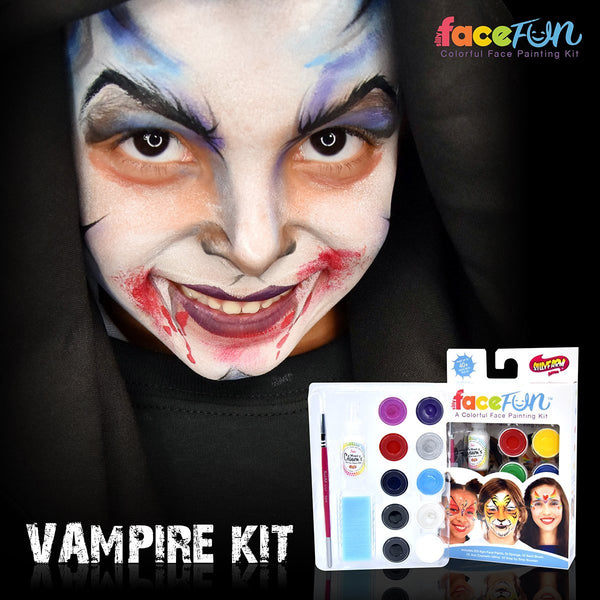 Vampire Silly Face Fun Character Kit
