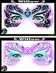Willow Stencil Eyes Stencil - Silly Farm Supplies