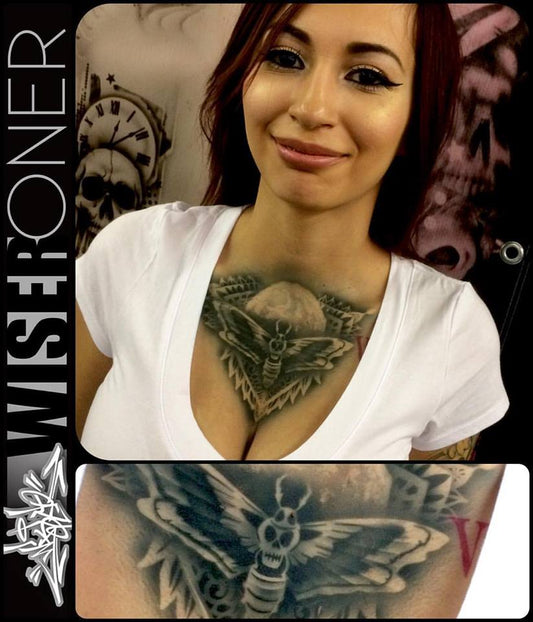 Wiser's Butterflies & Bugs Airbrush Tattoo Pro Stencil Series 2 - Silly Farm Supplies