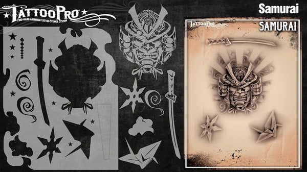 Wiser's Samurai Tattoo Pro Stencil Series 3