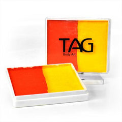 Your-Range TAG Split Cake (orange/yellow) - Silly Farm Supplies