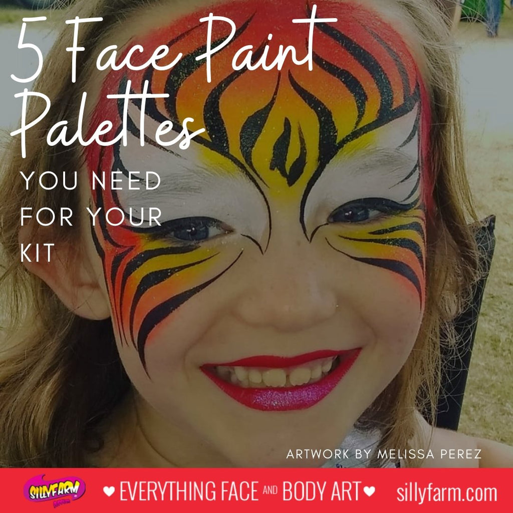 Five Face Paint Palettes You Need for Your Kit - Silly Farm Supplies