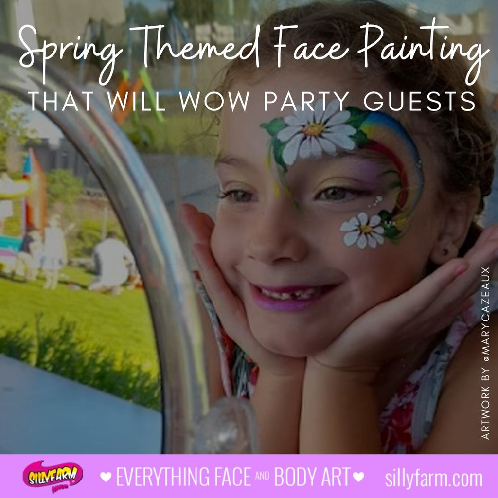 Spring-Themed Face Painting That Will Wow Party Guests - Silly Farm Supplies