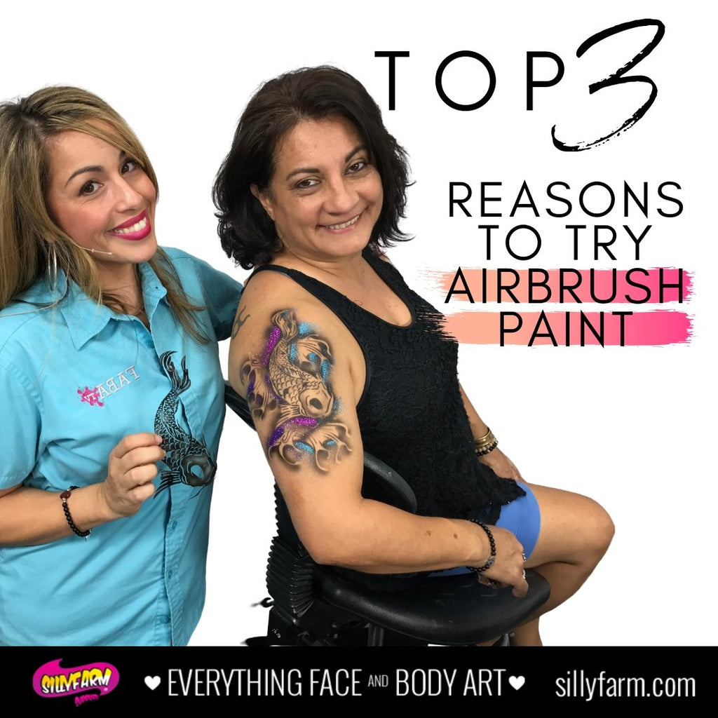 Top Three Reasons to Try Airbrush Paint - Silly Farm Supplies