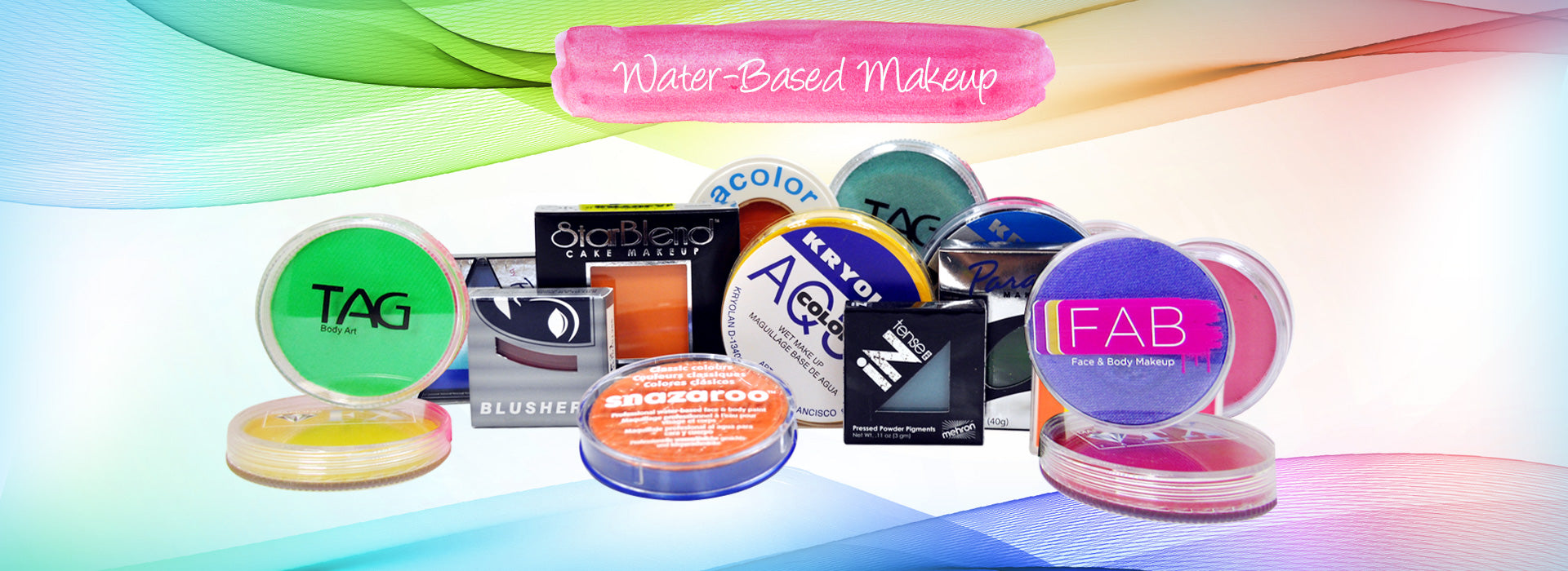 FUN N DOPE - Non-Toxic Water-Based Face Paint Kit - 5 Color Kit, Perfect  for