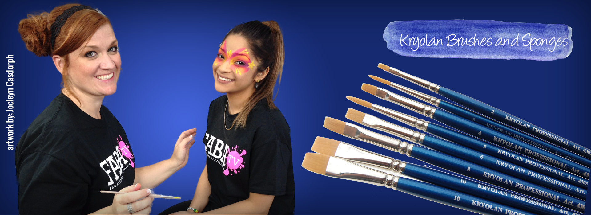 Brushes and Sponges, Face Paint Products, Silly Farm