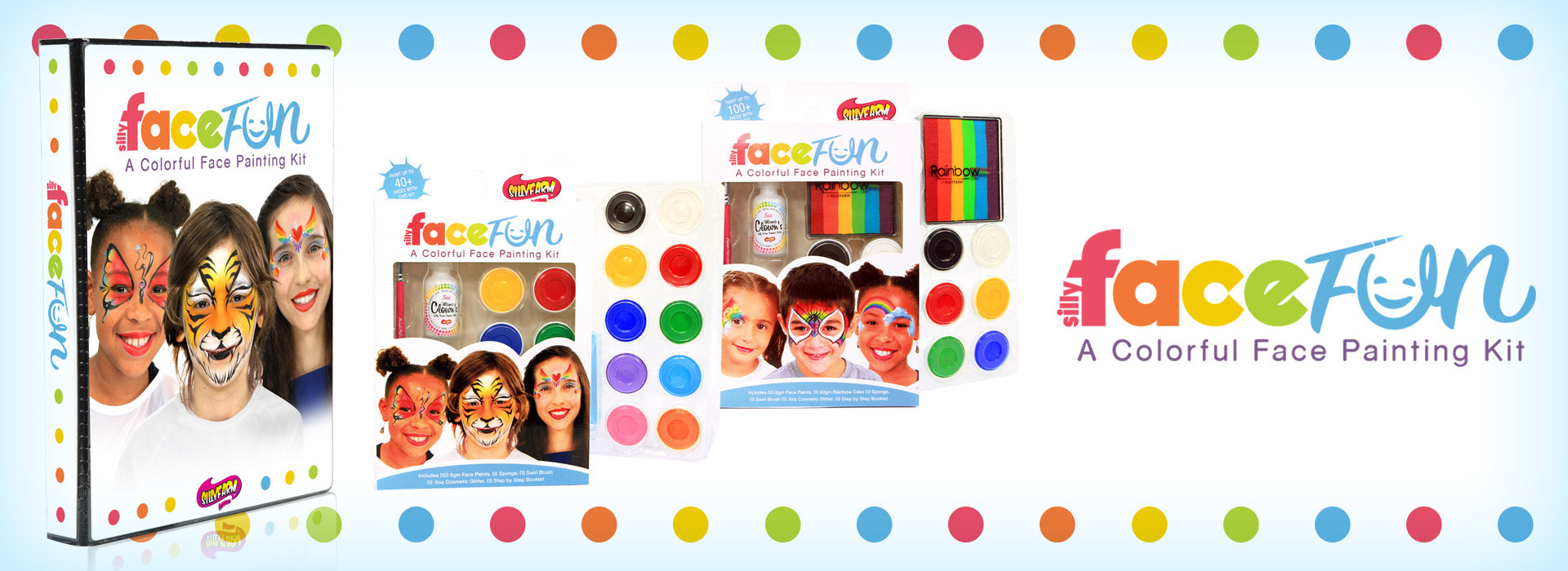 Silly Face Fun Face Painting Kits