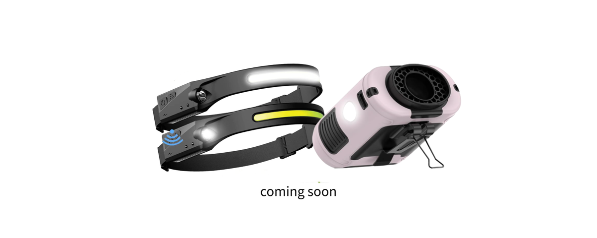 Lights and portable fans coming soon