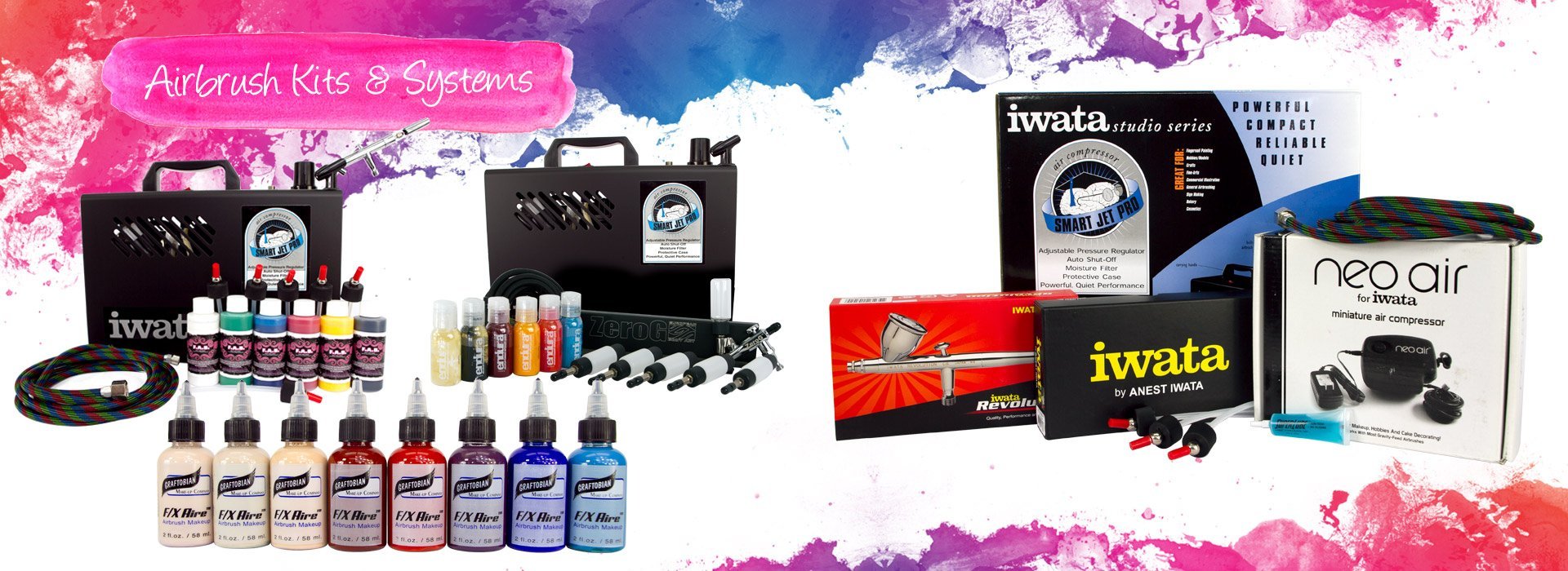 Airbrush Kits & Systems, Face Painting Supplies, Silly Farm