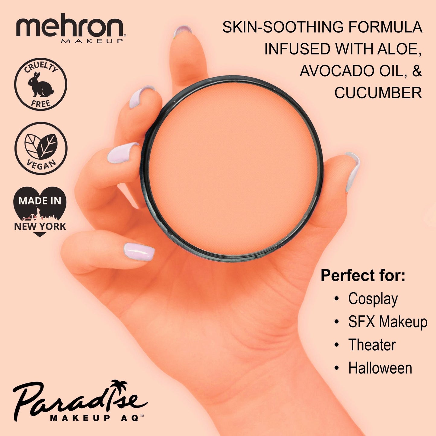 Paradise Makeup AQ PASTEL ORANGE