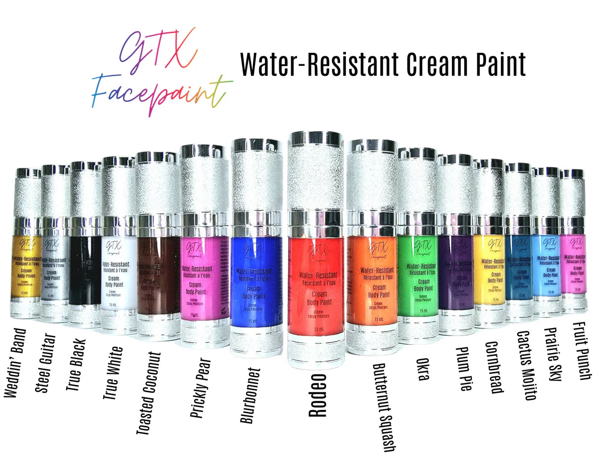 GTX Water-Resistant Cream  REGULAR Kit- 15 Colors + Free Gift