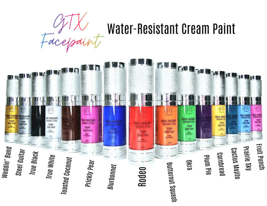 GTX Water-Resistant Cream  REGULAR Kit- 15 Colors + Free Gift