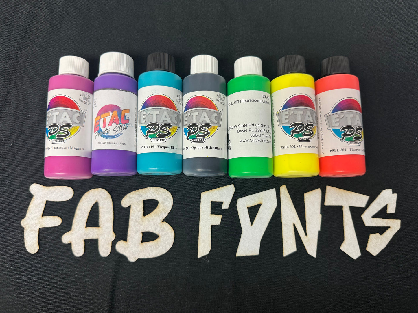 FAB FONTS ALPHABET SET