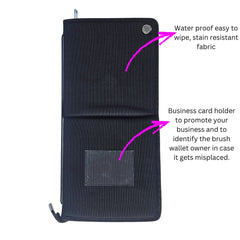 Ultimate Face Painting Brush Wallet by Jest Paint