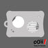 Disco Ball Stencil by Ooh! Body Art (T65)