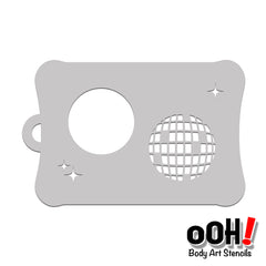 Disco Ball Stencil by Ooh! Body Art (T65)