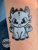 Trained Dragon Stencil by Ooh! Body Art (T70)