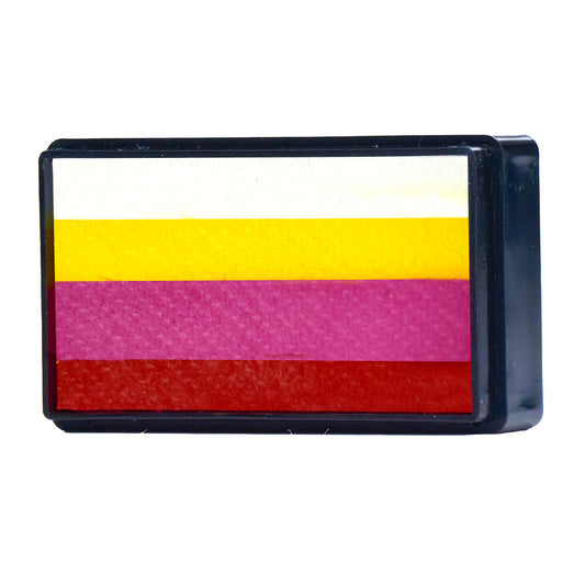 Arty Brush Cake Ruby Sky