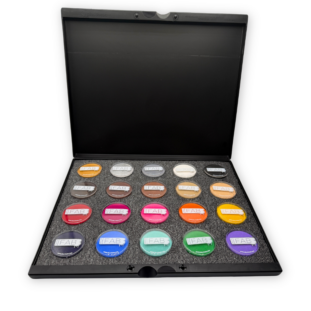 FAB 20 Color Face Paint Palette – Master Palette
