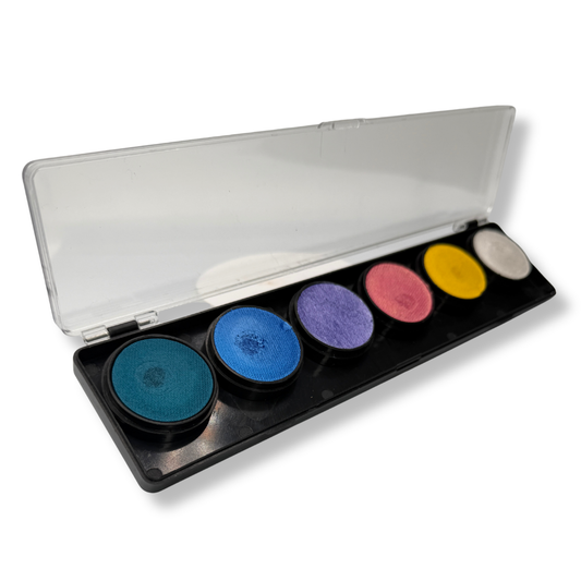 FAB 6-Color Shimmer Swirl Palette
