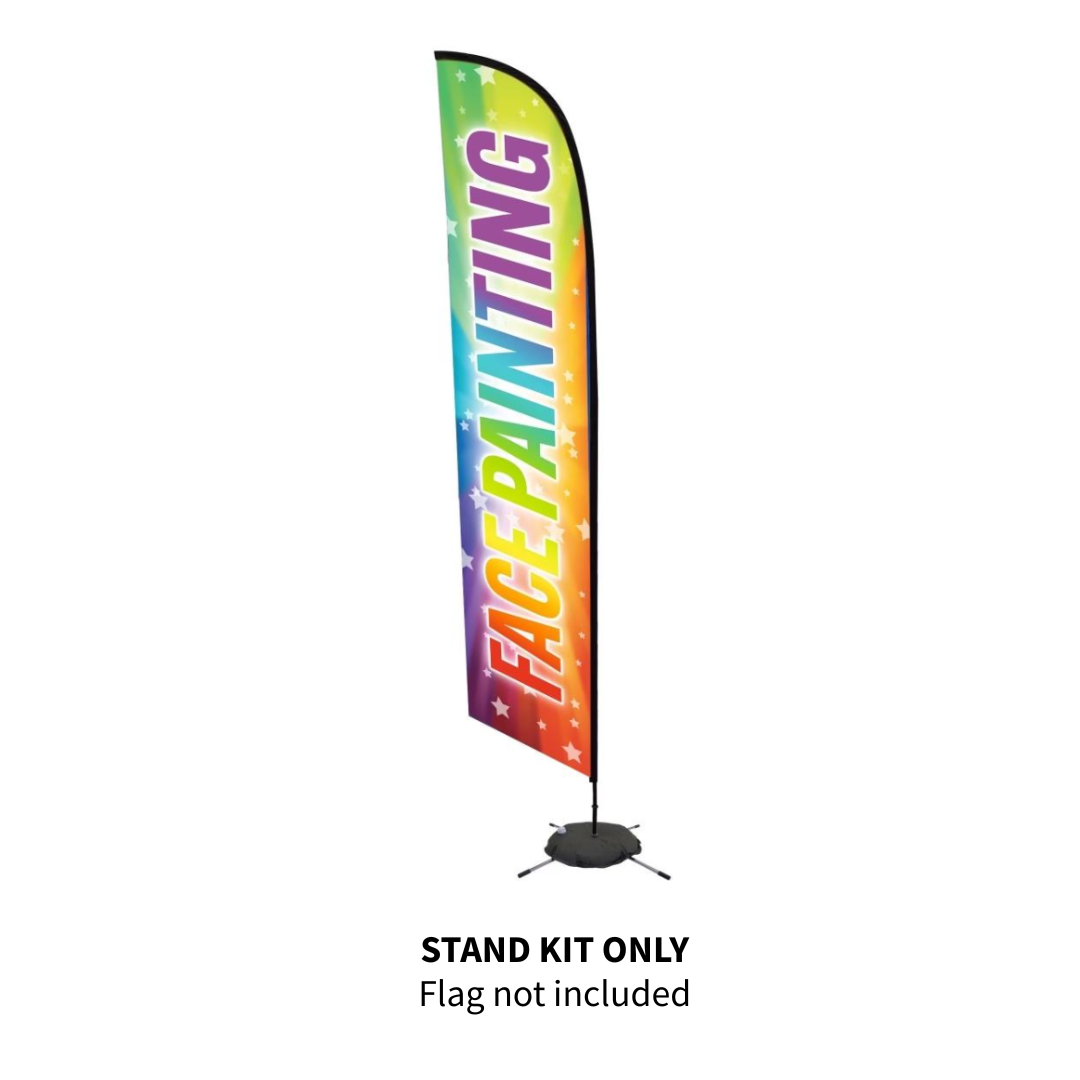 Flag Banner Hardware Kit | Pole, Base & Carrying Bag
