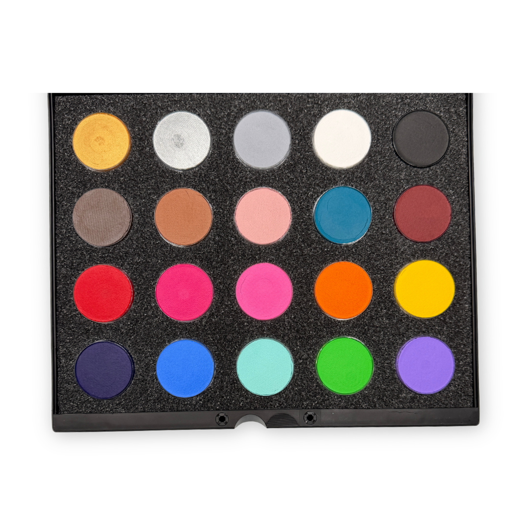 FAB 20 Color Face Paint Master Palette