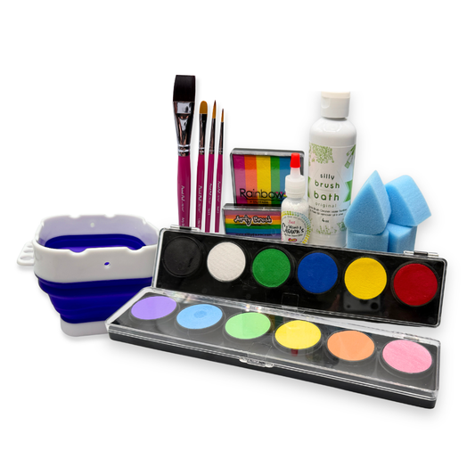 SillyFarm Face Painting Essentials Kit