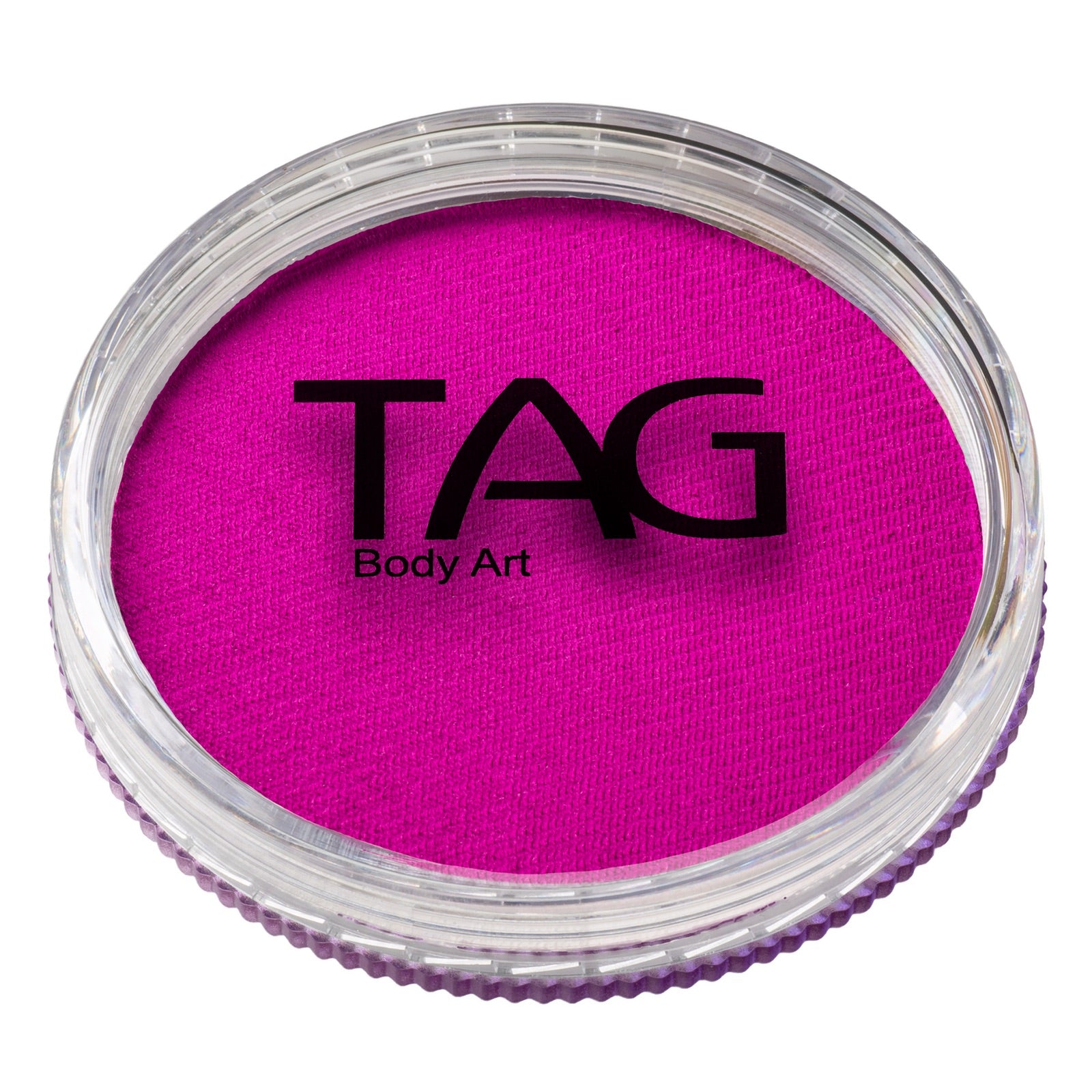 Tag Face paint Fuschia container with 'TAG Body Art' logo on a white background