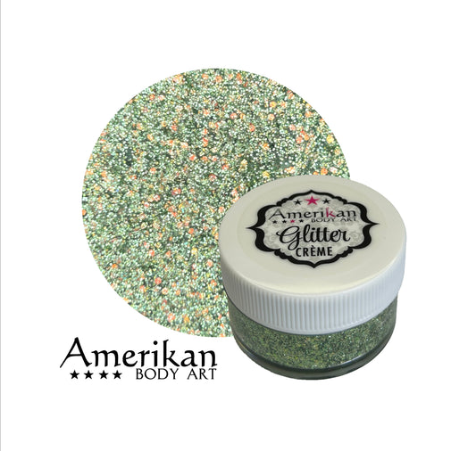 Aurora Glitter Creme 15g Jar by Amerikan Body Art