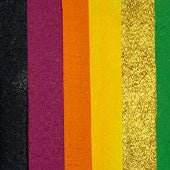 Compact, multi-color face paint cakes for brush application, ideal for vibrant, detailed designs in one stroke.