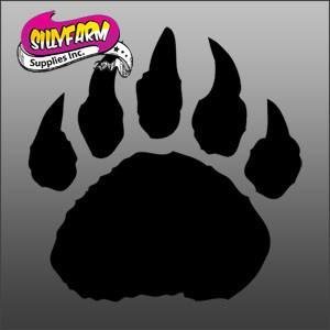 Claw Glitter Tattoo Stencil 5 Pack 5 - Silly Farm Supplies