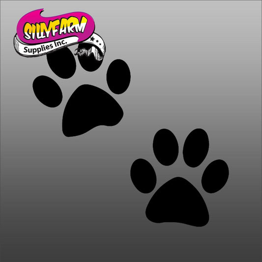 Emoji Paws EJ-14 Glitter Tattoo Stencil 5 Pack - Silly Farm Supplies