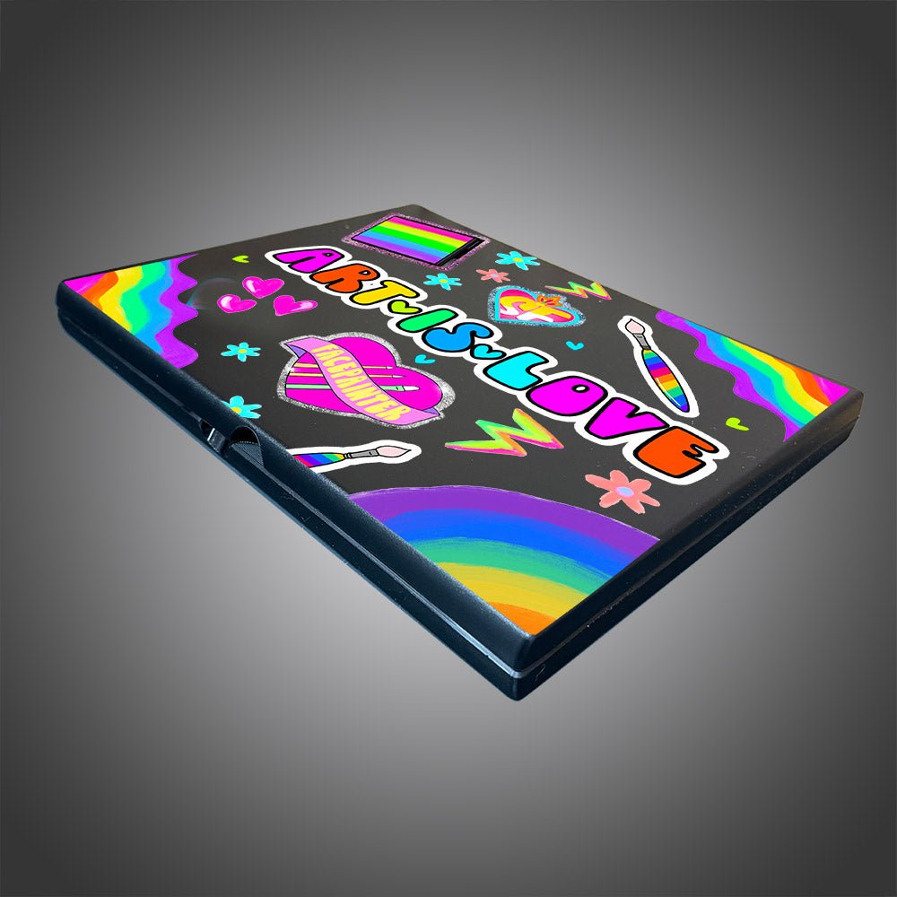 Empty Pro Palette ART IS LOVE Palette NO insert - Silly Farm Supplies