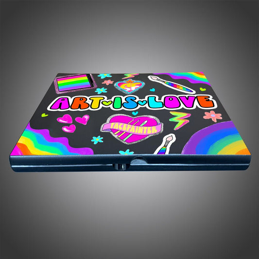 Empty Pro Palette ART IS LOVE Palette NO insert - Silly Farm Supplies