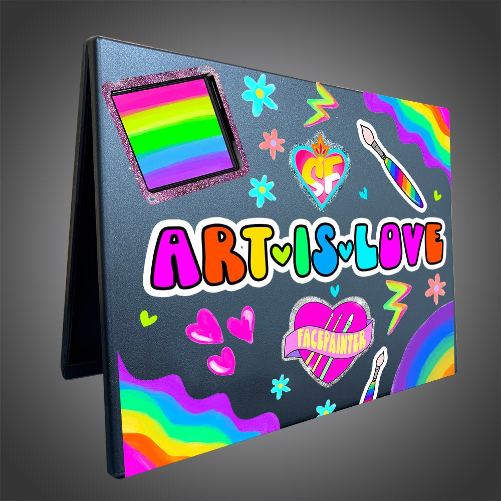 Empty Pro Palette ART IS LOVE Palette NO insert - Silly Farm Supplies