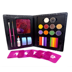HALLOWEEN Deluxe Rainbow Face Fun Kit