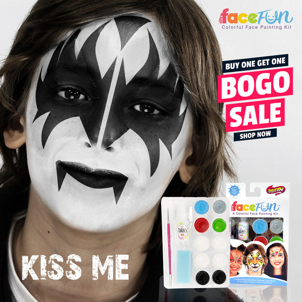 Kiss Me Silly Face Fun Rainbow Kit