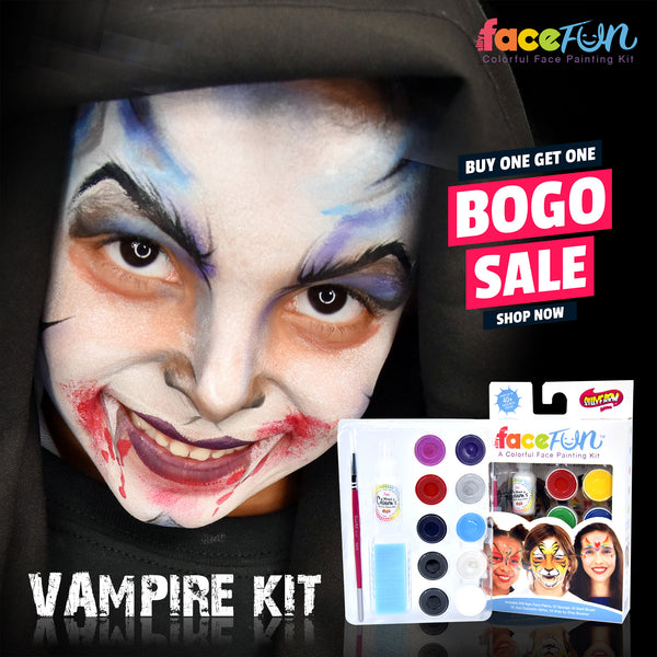 Vampire Silly Face Fun Character Kit
