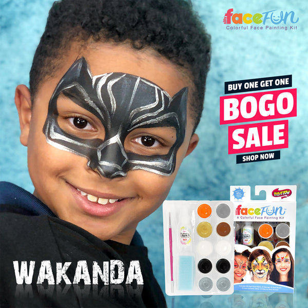 Wakanda Silly Face Fun Rainbow Kit