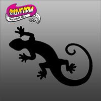 Gecko Glitter Tattoo Stencil 5 Pack - Silly Farm Supplies