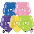 Geo Blossom Assortment #410  (6 inch) Qualatex Balloons Qty: 50