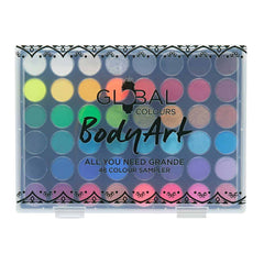 Global Colours All You Need Grande BodyArt Palette- 48 Colors - Silly Farm Supplies