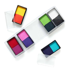 Global Colours All You Need Mini BodyArt Set- 12 Color Half Lenght palette - Silly Farm Supplies