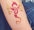 Gothic Dragon 1 Glitter Tattoo Stencil 5 Pack