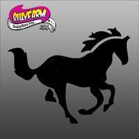 Horse Safari Glitter Tattoo Stencil 5 Pack - Silly Farm Supplies