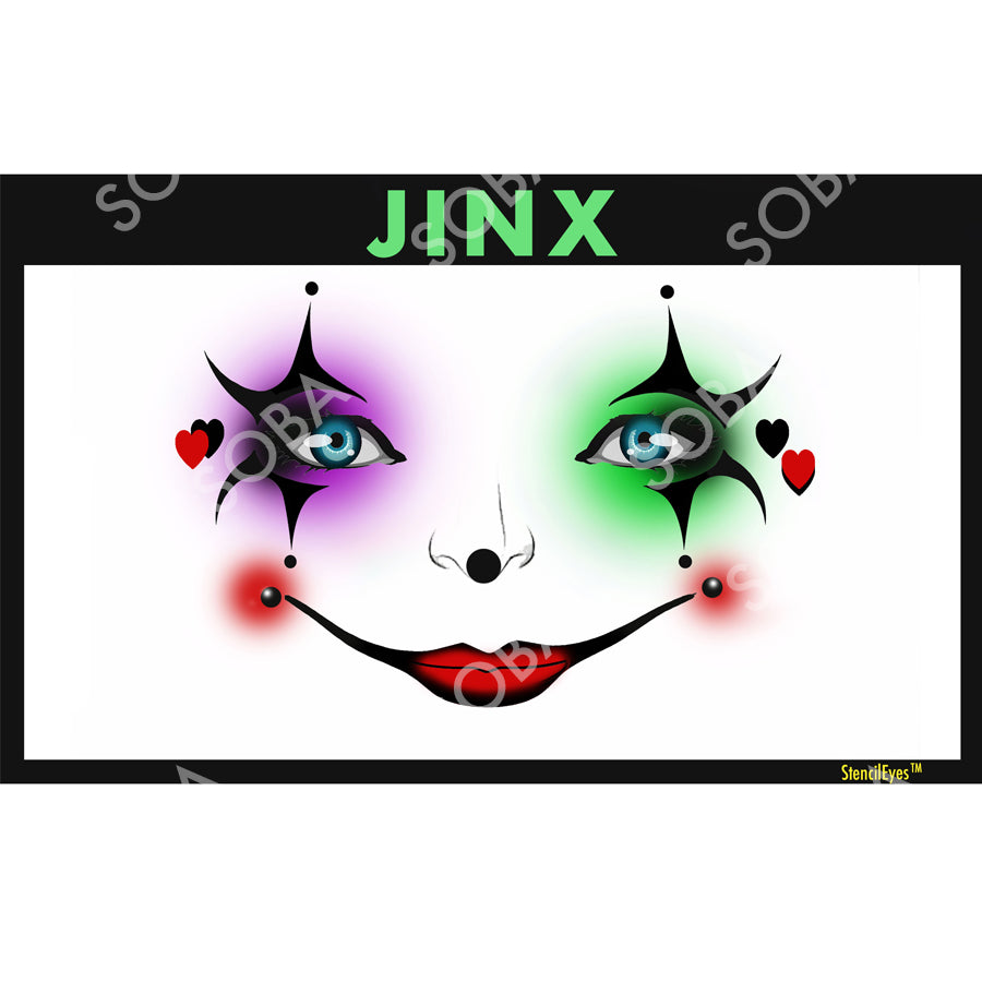 JINX  Airbrush Stencil Eyes