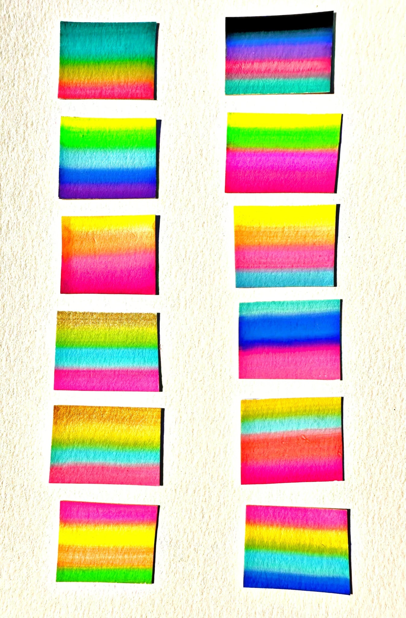 Kraze FX Tamina's Graffiti Split Cake Palette (12 x 10 gm) - Silly Farm Supplies