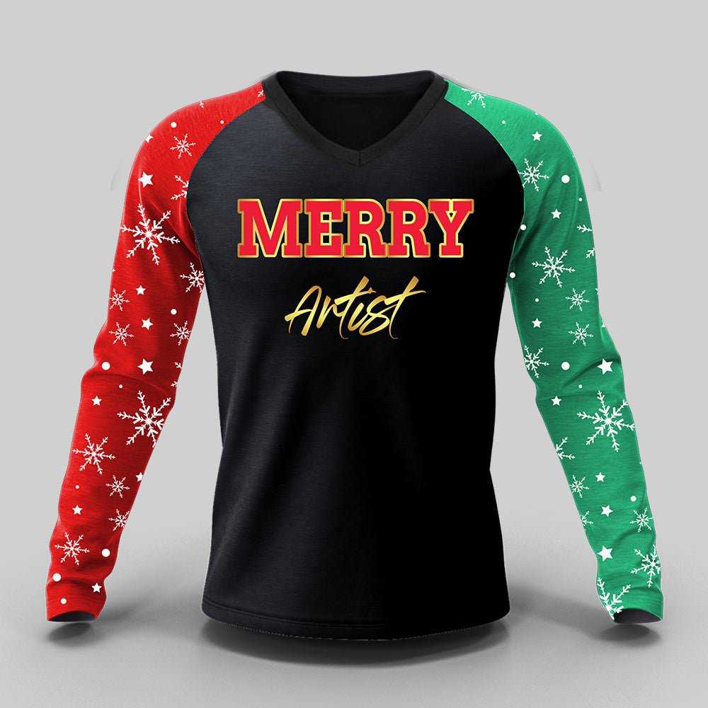 Merry Artist Long Sleeve Professional Shirt - Silly Farm Supplies