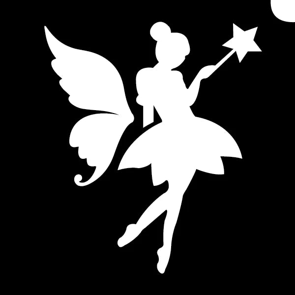 Playful Fairy Glitter Tattoo Stencil 5 Pack - Silly Farm Supplies